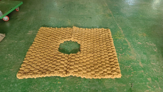 Mulch mat square 60 x 60 cm