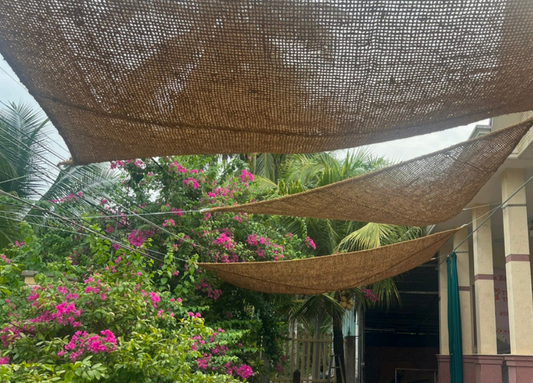 Shade sail triangle 3x3x3 meter