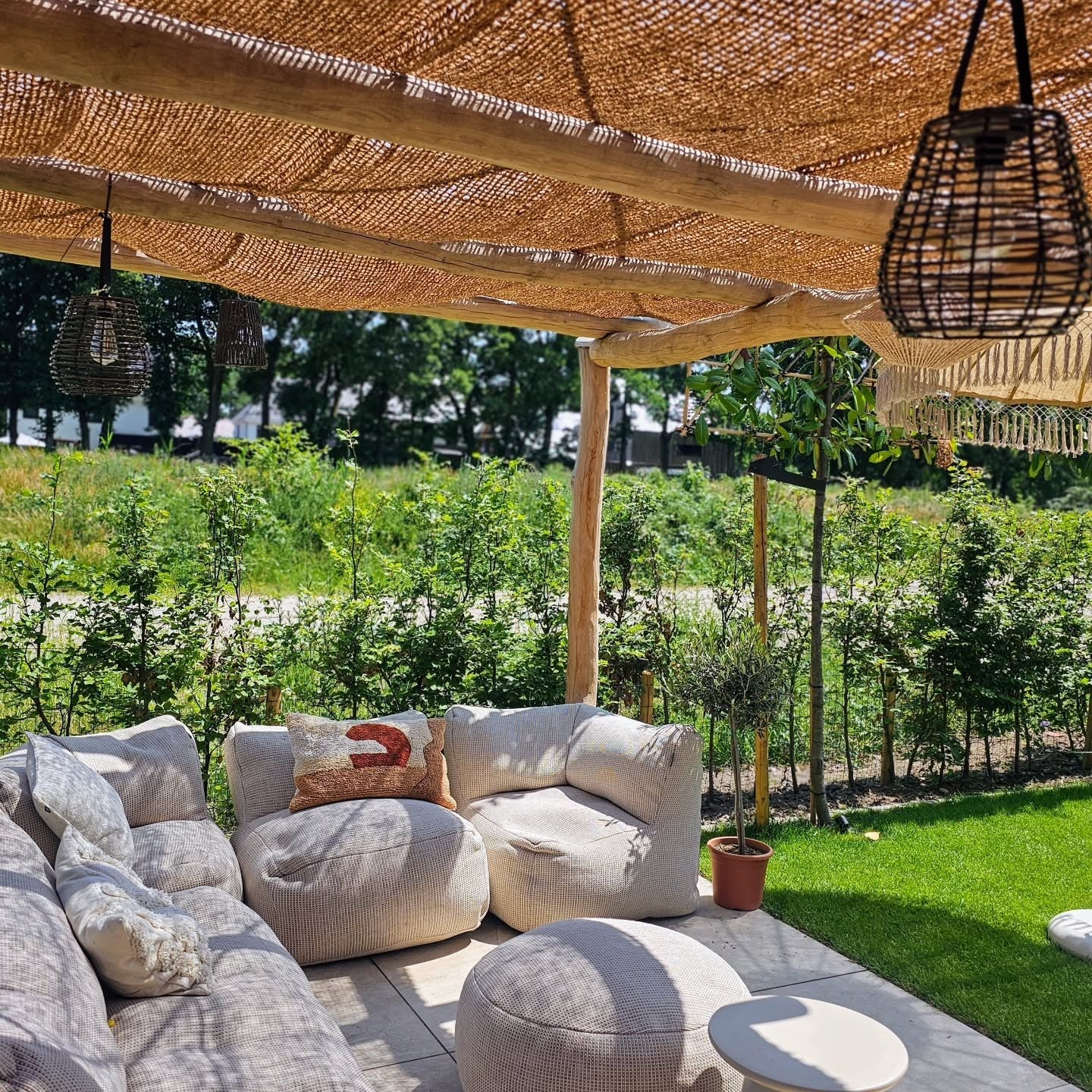 Shade sail square 5x5 meter