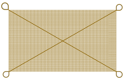 Shade sail rectangle 3x2 meter