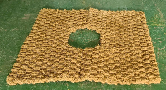 Estera de mantillo cuadrada 60 x 60 cm