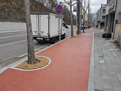 Mulch mat hoefijzervormig 50 cm